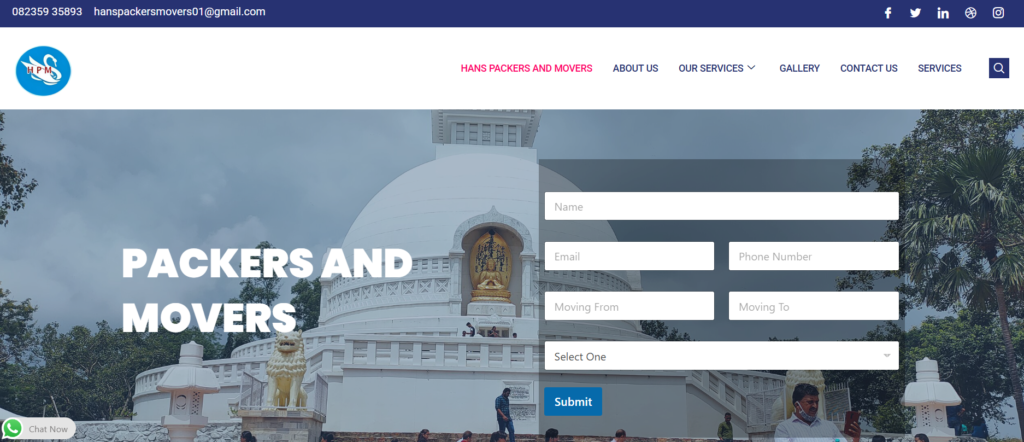 HANS PACKERS AND MOVERS